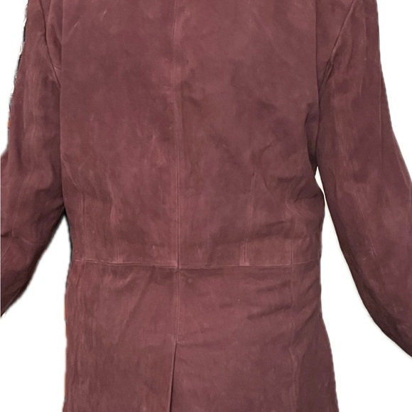Karen Millen Plum Suede Blazer – NWT – Boyfriend Fit – Tall Girl Approved - Picture 6 of 8